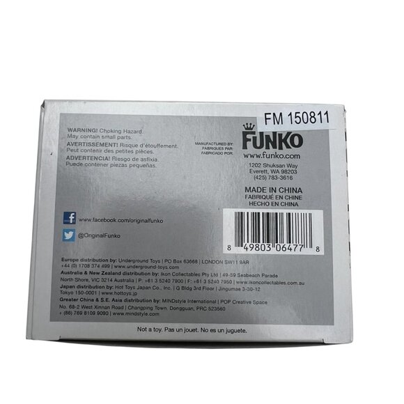 Dr. Emmett Brown 236 POP from Back to the Future Released 2015 LOOT CRATE - Picture 6 of 6